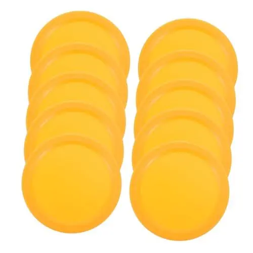 Produktbild: Toyvian 10St Hockey-Puck Zubehör für Eishockeyspiele Teile für Eishockey Eishockey-Trainingspuck Tischhockey Pucks Eishockey zubehör Eishockey-Ausrüstung Zubehör für Hockeytische Plastik