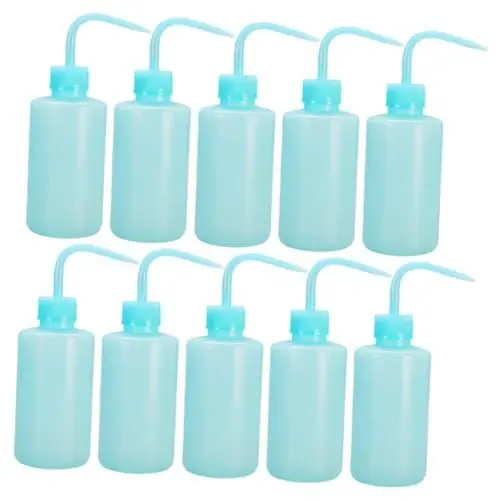 Produktbild: Toyvian 10 Stück Pflanzenbewässerungsflasche Quetschflasche mit Schmalem Auslauf für Präzises Gießen für Blumen und Gartenbedarf Langlebig und Einfach zu Bedienen