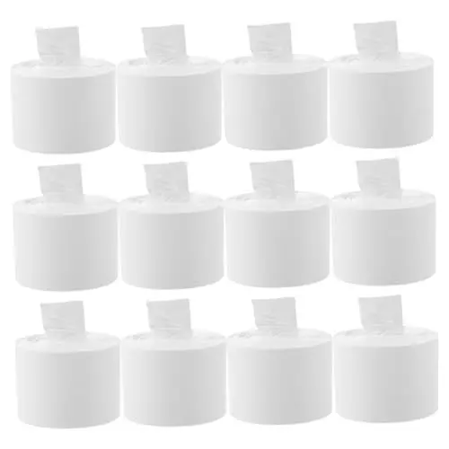 Produktbild: Toyvian 12st Zauberer-erbrochenes-Papier Mundspulen-Papier-Requisiten Spulen-gimmick Weihnachtsstrumpf Stuffer Tragbare Trickstütze Magics Mundspulen Weiß Kreis Papier Kind