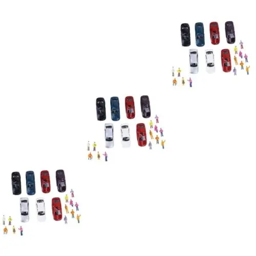 Produktbild: Toyvian 150 STK Modelle Mini-modellautos Bemaltes Modellauto Ausgestellte Modellautos Schweben Bahn