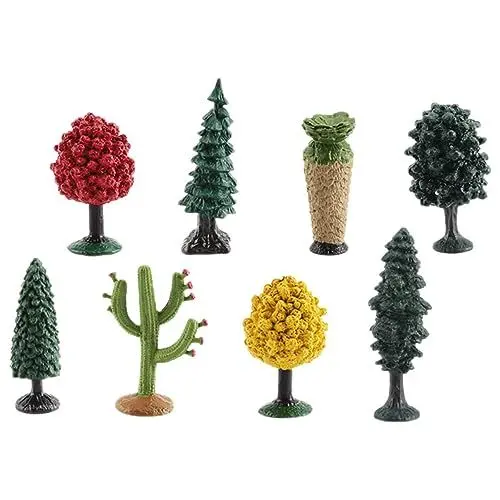 Produktbild: Toyvian Set Mit Mini-bäumen 6 Künstliche Bäume Gartendekoration