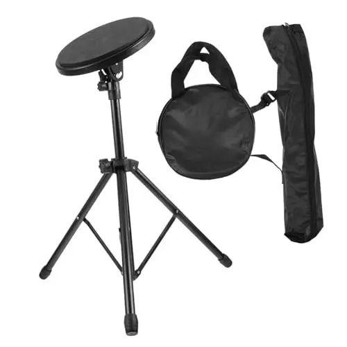 Produktbild: Toyvian Schlagzeug Übungspad Aus Gummi Mit Geräuschdämpfung Für Silent Training Drum Pads Zum Üben Für Anfänger Und Profis Für Wohnungen Und Gemeinschaftsräume