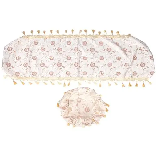 Produktbild: Toyvian Bezug Aus Geschmeidigem Material Antiker Bezug Für Stuhlbezug Mit Blumenmuster Staubdichter Stuhlbezug