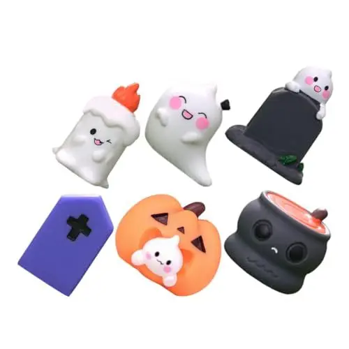 Produktbild: Toyvian 1 Satz Halloween Miniatur Dekoration Teiliges Geisterfigur für Landschaften für Halloween Partys und Innenräume Langlebig und Charmant