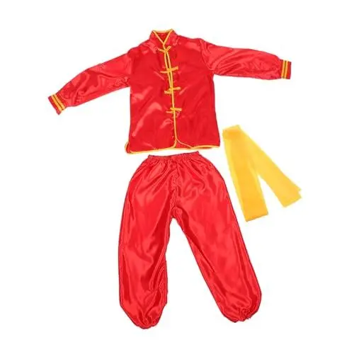 Produktbild: Toyvian Kinder Kung Fu Anzug Authentische Uniform Im Chinesischen Stil Kampfkunst Performance Outfit