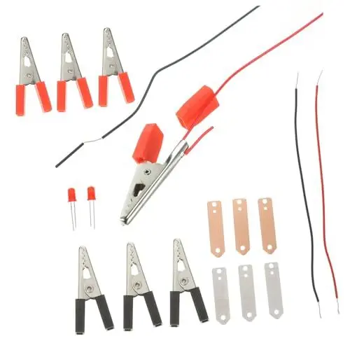 Produktbild: Toyvian 1 Satz Obst-Experiment Labormotorausrüstung Projekt Mc2 Lernspielzeug Für Kinder Stromkreislauf Gehirn Spielzeug Elektrischer Hobbymotor DIY-Kits Student Motor- Puzzle Metall