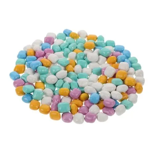 Produktbild: Toyvian 1 Satz Sandspielzeug für Sandspielzeug für DIY Sicherheitsgeprüftes Sandspielzeug für den Strand Farbiger Sand für den Sandkasten dekorative Steine Bastelmaterial