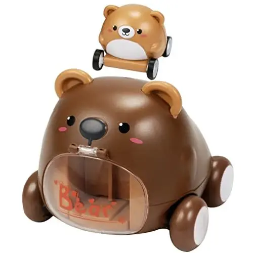 Produktbild: Toyvian 1 Satz Trägheitsspielzeugauto Trägheitsauto Für Kinder Pädagogisches Auto Tierische Spielzeugautos Mini-Spielzeug Zum Zurückziehen Kinderwagen Energie Plastik Kleinkind