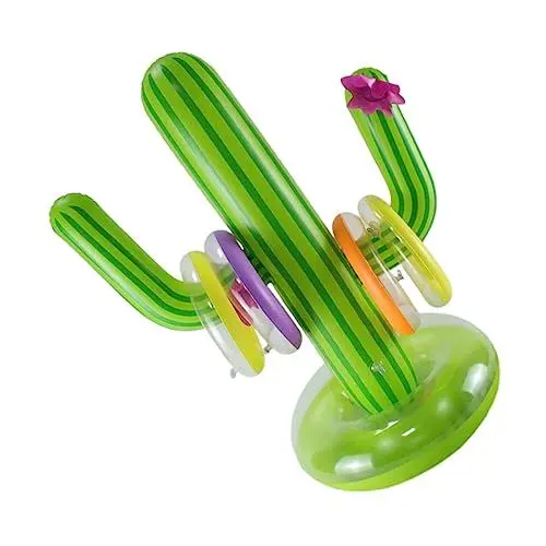 Produktbild: Toyvian 1satz Aufblasbares Cactus Toss Spielzeug Hohe Tragbare Wasserspielzeuge Für Strand Und Langlebigem Für Und Dekoration
