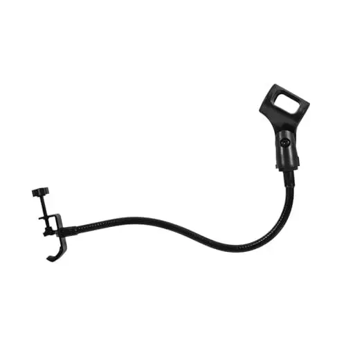 Produktbild: Toyvian Clip-mikrofonhalter Für Den Schreibtisch Mikrofonstange Universeller Schlauchständer Für Den Desktop