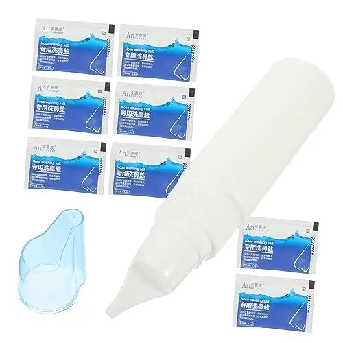 Produktbild: Toyvian 1 Stk Flasche mit Nasenspray nasenspray Nasenreinigung Nasenspülsalz Nasenreiniger für Babys kunststoffreiniger pe Nasenspüler langlebige Nasendusche Sport Weiß