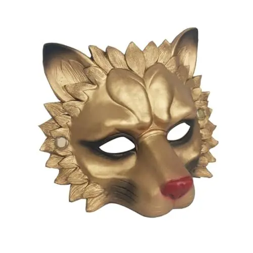 Produktbild: Toyvian Halloween Maske für Erwachsene 3D Make Up Löwen Dekoration für Maskerade Tanzparty Cosplay Festival Dekoration