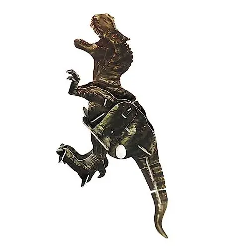 Produktbild: Toyvian 1stück Tyrannosaurus Dinosaurier Modellspielzeug Für Mädchen Simuliertes Bewegliches Design Für Einfach Zu Montieren Werkzeuge Oder Batterien