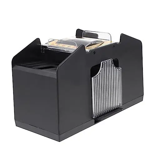 Produktbild: Toyvian 1stk Mischer Flash-shuffler Automatisch Spielender Shuffler Elektrische Poker-Shuffling-Maschine Poker-mischmaschine Poker-shuffler Shuffler Spielen Elektronisch Plastik Rührgerät