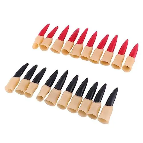 Produktbild: Toyvian Press on Nails 20 Stück Halloween Künstliche Nägel Tipps Fingernägel Abdeckung Für Halloween Event