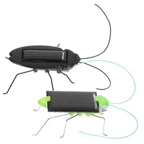 Produktbild: Toyvian Pädagogisches Solar Power Insekten Spielzeug Set 2pcs Solar-Powered Toys Interaktive Solar Energy Spielzeug Für Kinder