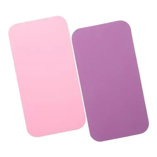 Produktbild: Toyvian 2 Stück Yoga Kniepads rutschfeste Bequeme Yogakissen TPE Hochflexibel mit Stoßdämpfung für Yoga Training und Fitness Schmerzlinderung und Schutz für