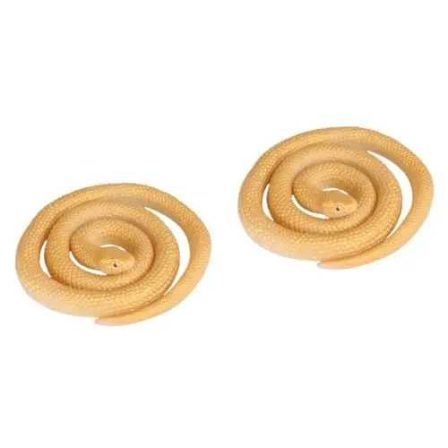 Produktbild: Toyvian 2st Halloween-Spielzeug Spielzeuge Halloween-Schlange Partyschlange Falsche Schlange Cosplay