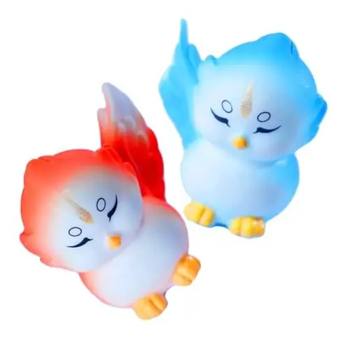 Produktbild: Toyvian 2st Mikro-landschaftspuppe Vogelstatuen Wohnkultur Künstliche Vogeldekore Miniaturvögel Skulptur Im Freien Birdies-gartenprodukte Gartenvögel Dekorative Vögel Vogel Figur Harz