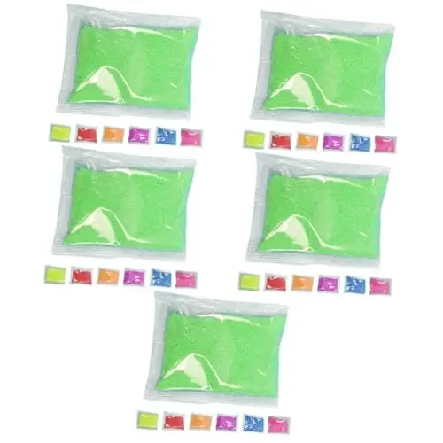 Produktbild: Toyvian 35 Packungen Zaubersand kinderspielzeug bastelsand sandkasten Kleiner Strandeimer Gefälligkeiten für Sommerpartys Hydrophobes Sand-Lernspielzeug Kinder lustiger hydrophober Sand