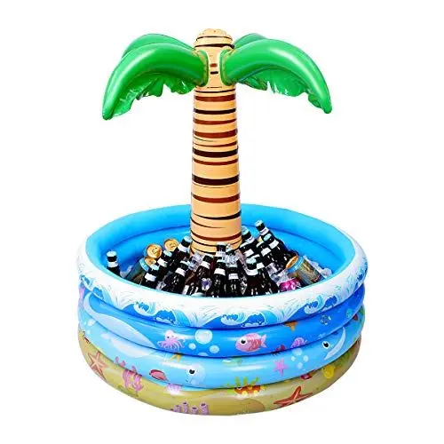 Produktbild: Toyvian 37 Zoll Aufblasbare Kühler Sommer Schwimmen Party Dekoration Schwimmende Pool Kühler Für Strand Thema Hawaii Party Den Pool Strand Und Gartenpartys