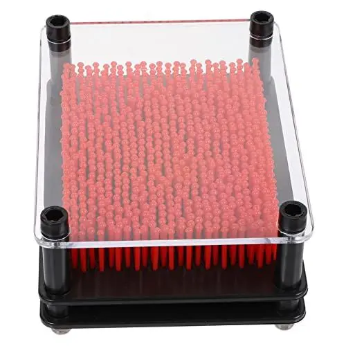 Produktbild: Toyvian 3D-klon-handmodell 3-dimensionaler Stift Handabdruck-nadelspielzeug 3D-pin-Art-Spielzeug Großes Pin-Spielzeug Pin-Abdruck-Spielzeug Pin-Kunst Kind Plastik Handnadel Stressabbauer