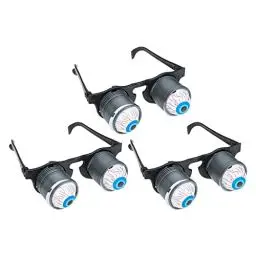 Produktbild: Toyvian 3Pcs Augapfel Brille Dürftige Augenbrillen Lustige Neuheit Brille Hängende Augen Springbrille für Kinder Erwachsene Spielzeug Praktische Witze Halloween Kostümzubehör Photo