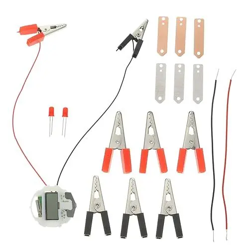 Produktbild: Toyvian 3 Sätze Obst-Experiment Kartoffeluhr-fruchtbatterie Gehirn Spielzeug Pädagogische DIY-fruchtbatterie Geowissenschaftliches Kit Projekt Mc2 DIY-Kits Elektrisch Motor- Kind Metall