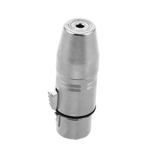 Produktbild: Toyvian 3 XLR-Adapter XLR zu/Adapter XLR Buchse zu Buchse Adapter XLR auf RCA Kabeladapter XLR auf/Klinkenstecker Adapter Verstärkeradapter Adapter von Buchse auf Stecker Kupfer Silver