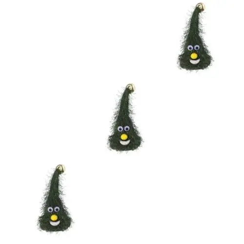 Produktbild: Toyvian 3st Musikalischer Schaukelbaum Kaminsimsdekorationen Weihnachtsmusik Spielzeug Weihnachtsbaumspielzeug Weihnachtsspielzeug Schaukelnder Weihnachtsbaum Kind Schreibtisch Die Klingel