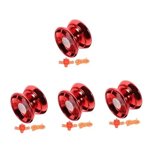 Produktbild: Toyvian 4 Sets Jo-jo-Spielzeug Schnurspielzeug Outdoor-Spielzeug Für Jungen Und Mädchen Verbessert Die Flexibilität des Handgelenks