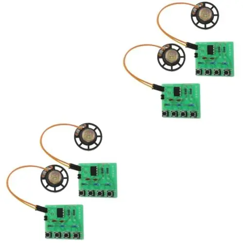 Produktbild: Toyvian 4 Sets Schweißset Oszillator DIY Elektronisches Lötzubehör Elektronische Instrumententeile Instrumenten DIY Zubehör Löten Elektronisches Instrument Oszillator Lötmaterial