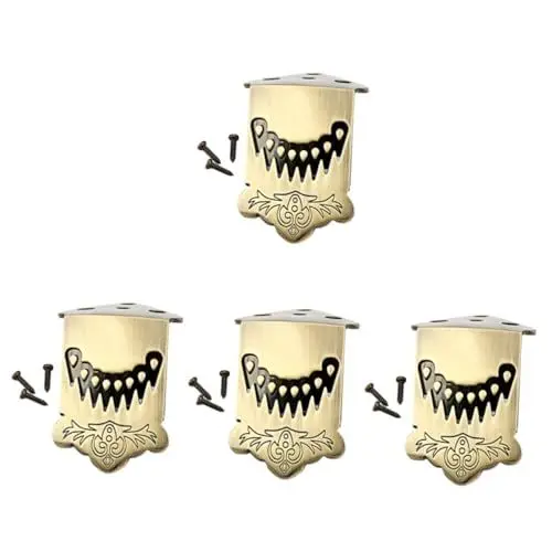 Produktbild: Toyvian 4sets Metall Mandoline Saitenhalter Wesentliches Zubehör Für Intonation Volumen 8string * 4