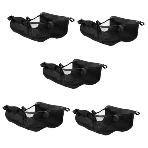 Produktbild: Toyvian 5 Stück Kinderwagen Bodenkorb Kinderwagen Bodenaufbewahrung Kinderwagen Aufbewahrungskorb Für Kinderwagen Kleinkind Kinderwagen Organizer Kinderwagen Aufbewahrungstasche