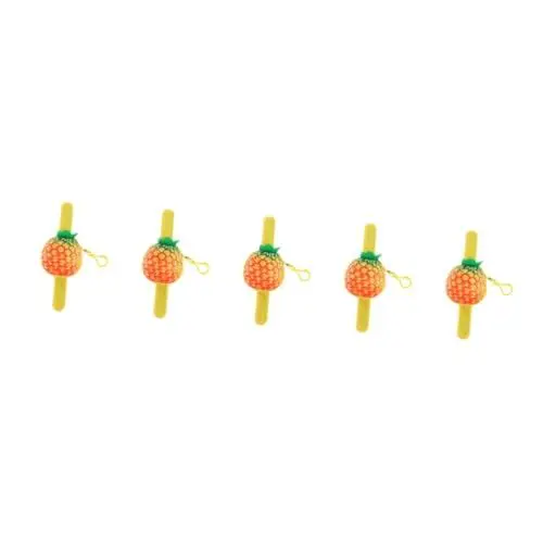 Produktbild: Toyvian 5st Armbandring Jungen Schlagen Armbänder Schlagbänder Schlagarmband Ananas Plüschtier Schlüsselbund Schlag Spielzeug Armbänder Für Jungen Pp Baumwolle Handgelenk Kind Geschenk