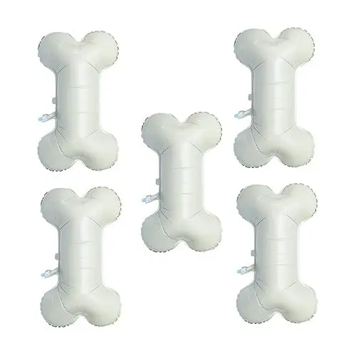 Produktbild: Toyvian 5st Knochenförmige Luftballons Partybedarf Für Hunde Aus Aluminiumfolie - Mottoparty Hund Knochen Ballon Für Welpenpartys Können Pawty Groß Baron Baby