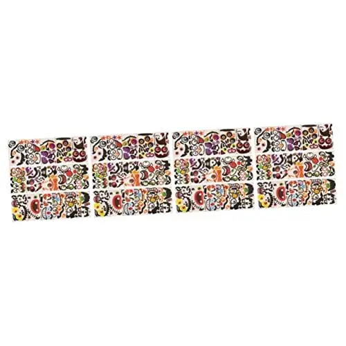 Produktbild: Toyvian 64 Blatt Kürbis Dekorativer Aufkleber Kürbisaufkleber Halloween-siegel-Aufkleber Kostümaufkleber Halloween-Party-Requisite Kürbis-dekorationsaufkleber Beschichtetes Papier