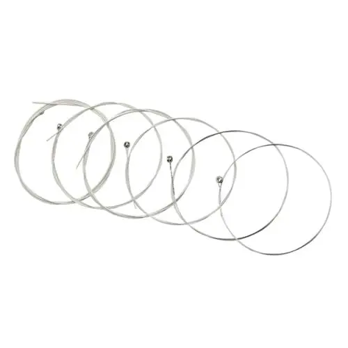 Produktbild: Toyvian 6 Saiten akustische Gitarrensaiten Folk-Gitarrensaiten-Paket Gitarrensaiten akustisch eine Armatur Folk-Gitarrenzubehör Gitarrenparts Ballade Wicklung Komponente