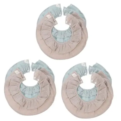 Produktbild: Toyvian 6 Stk Lätzchen Hijab für Kinder dreieckstuch bibs babywip sabbertuch babyersausstattung tragehilfe babyprodukte Rüschen Schal Kleinkind Baumwolle