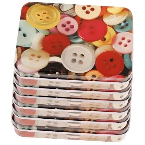 Produktbild: Toyvian 6er-box Pokerbox Spielkartenbox Teedose Kartenspeicher Tarotkarten-box Aufbewahrungsbox Für Baseballkarten Aufbewahrung Von Baseball-kartenboxen Sportkarte Karikatur