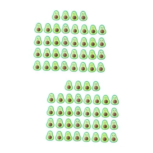 Produktbild: Toyvian 72 Stück Avocado Radiergummi Klassenzimmer Radiergummis Kinder Mal Radiergummis Studenten Schreib Radiergummis Schöne Radiergummis Radiergummis Studenten