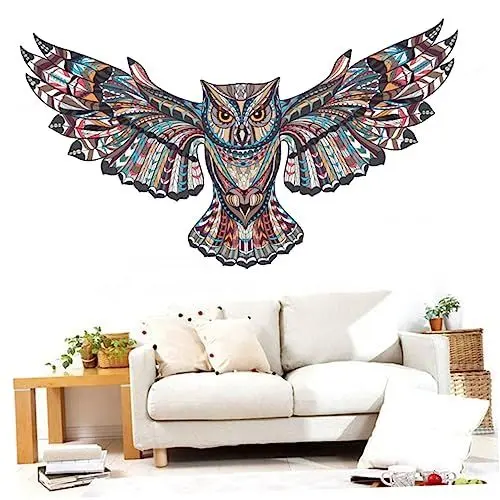 Produktbild: Toyvian Wandaufkleber Eulen Selbstklebend Für Kinderzimmer Wohnzimmer Wandtattoo Pvc Abnehmbarer Aufkleber Diy