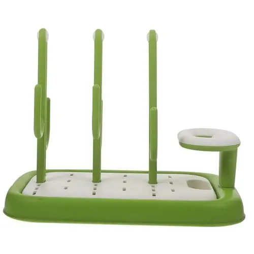 Produktbild: Toyvian Babyflaschen-abtropfgestell Tragbares Abtropfgestell Für Flaschen Zum Trocknen Von Babyflaschen Tassen Und Bechern Mit Rutschfestem Design Für Sicheren Halt Leicht Zu Verstauen