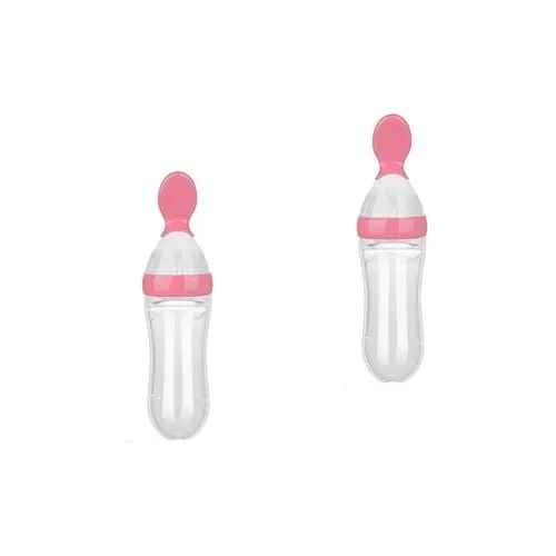 Produktbild: Toyvian Babynahrung 2st Babynahrungszubereiter Babylöffel Silikonlöffel Baby-löffel-feeder Feeder Drücken Baby-squeeze-feeder Baby-spenderlöffel Kind Flasche Nahrungsergänzungsmittel
