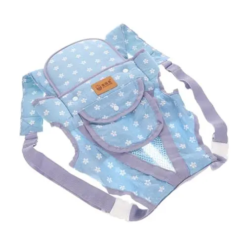 Produktbild: Toyvian Babytrage Babygurte Zum Tragen Tragetuch Zum Tragen Des Babys Neugeborene Trage Babyschale Tragetuch Für Neugeborene Tragetuch Für Babys Fronttrage Für Polyester Sky-blue