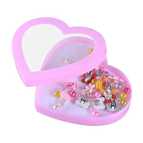 Produktbild: Toyvian Damenohrringe 7 Paare Acryl-ohrclips Ohrring Fräulein Diamant Diamantanhänger