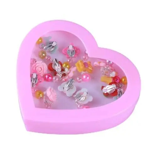 Produktbild: Toyvian Damenohrringe 7 Paare Acryl-ohrclips Ohrring Kind Diamant Ohrringe Diamantanhänger