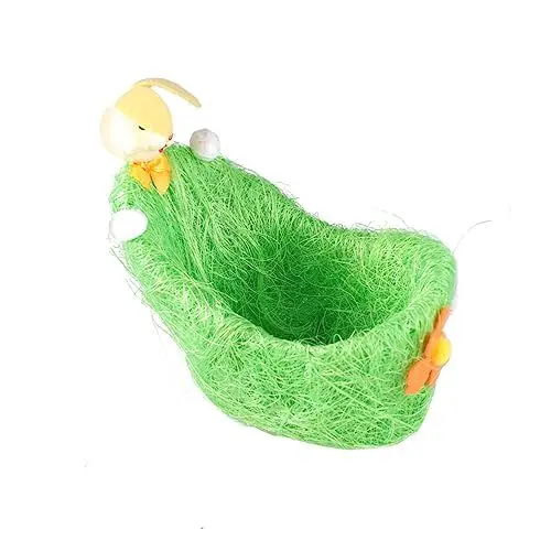 Produktbild: Toyvian Dekorative Vogelnester Ostern Geschenkverpackung Süßigkeiten Beutel Ostern Ostergeschenk Korb Leer Aufbewahrungskörbchen Osterkörbchen Mit Süßigkeiten Das Vogelnest Baby Mini