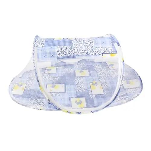 Produktbild: Toyvian Faltbares Babybettnetz Moskitonetz faltbares -Moskitonetz tragbares Kinderbett tragbares babybett mückennetz Babypuppenbett Bett Netz kostenlose Installation Krippe