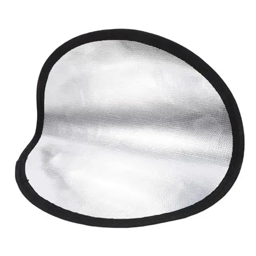 Produktbild: Toyvian Feuerfeste Grillmatte Runde Gartenfeuerstellen Feuerdecken Pads Feuerfeste Matte Für Tragbares Camping Feuerfeste Matte Feuerfeste Decke Feuerstellen Für Den Garten